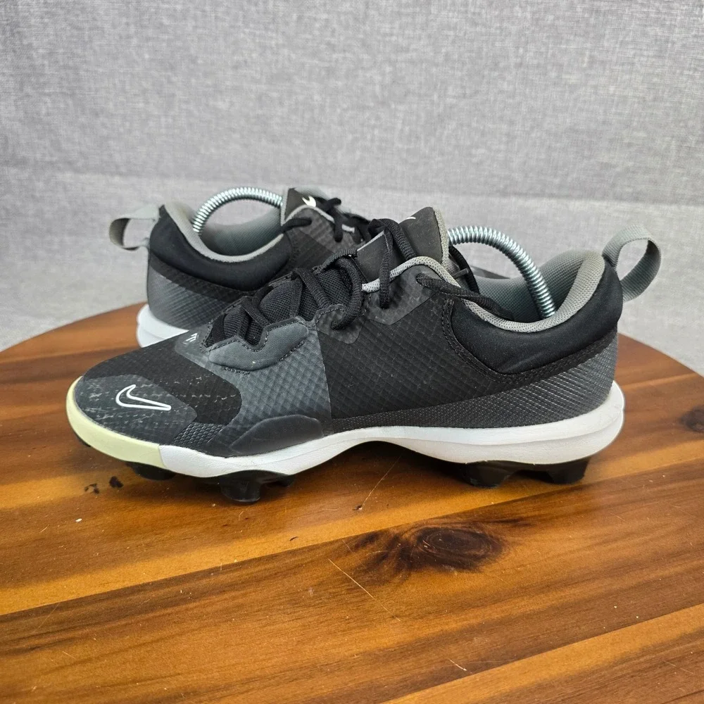Nike Force Trout 9 Low Baseball Cleats Black White FB2908-001 Mens 8.5